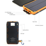 X-Dragon 10000mAh Solar Panel Portable Charger Power Bank