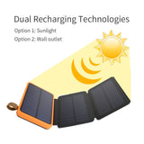 X-Dragon 10000mAh Solar Panel Portable Charger Power Bank