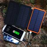 X-Dragon 10000mAh Solar Panel Portable Charger Power Bank