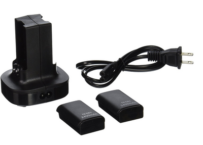 Xbox 360 2 Pack Rechargeable Battery + Charging Station