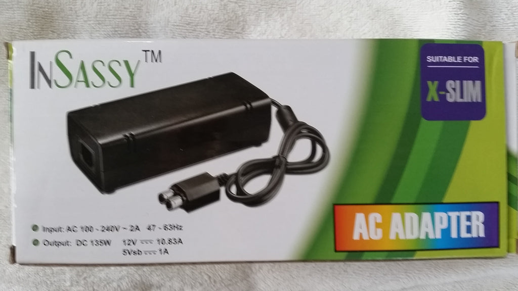 Xbox 360 Slim Gen AC Adapter Power Supply