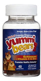 Yummi Bears Echinacea + Vitamin C & Zinc, 40-Count Gummy Bears