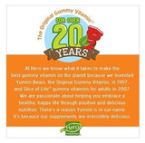 Yummi Bears Omega 3 + DHA Vitamin 90 Gummy Bears